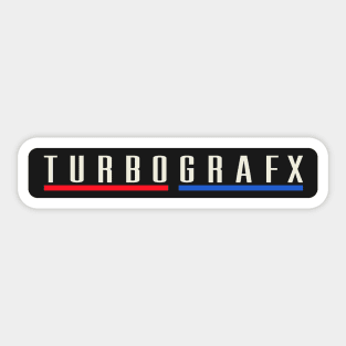 Turbografx Logo Sticker